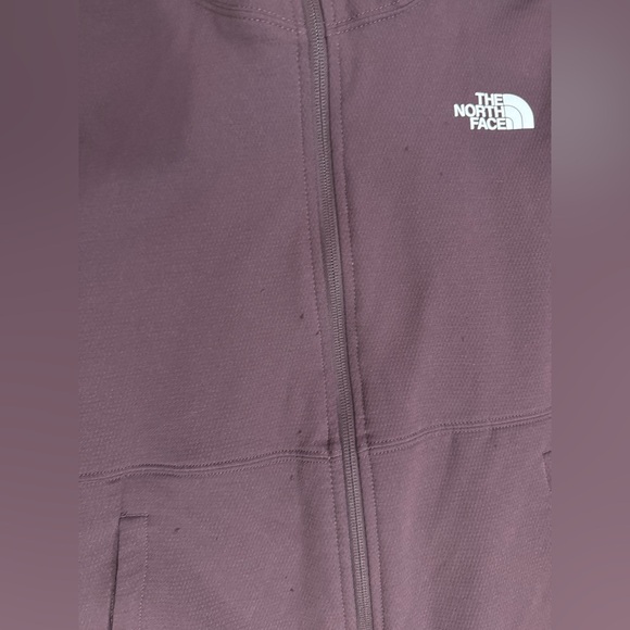 The North Face Full Zip Plush Winter Hoodie Purple, L - Picture 2 of 6